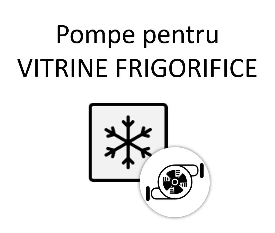 pompa de condens pentru vitrina frigorifica